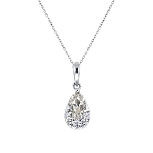 High-End Pendant Necklace 2 ct – main view