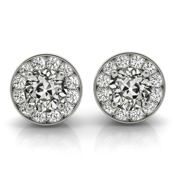 Genuine Diamond Drop Earrings – main view