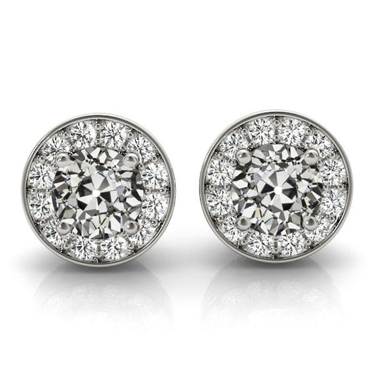 Genuine Diamond Drop Earrings – main view