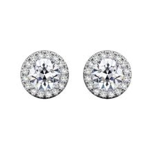 Earth-Mined Brilliant Diamond Drop Earrings 5.25 ct 14K White Gold – main view