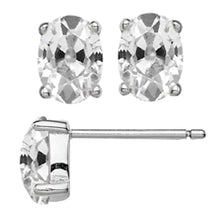 Premium Diamond Stud Earrings 6 ct – main view