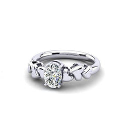 Gorgeous Oval Cut 1.75 Ct Solitaire Natural Diamond Engagement Ring