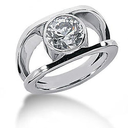 Gorgeous Real Solitaire Diamond Ring Anniversary Jewelry 1 Carat