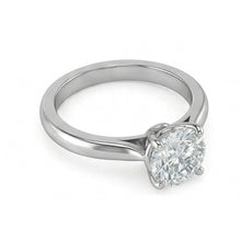 Gorgeous Round Cut 2.75 Ct Solitaire Natural Earth Mined Diamond Ring 4 Prongs