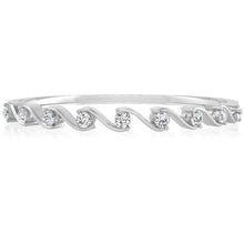 Gorgeous Round Shape 2.70 Carats Natural Diamond Bangle