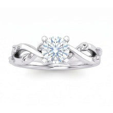 Gorgeous Solitaire Round Cut 1.75 Carat Natural Earth Mined Diamond Ring White Gold 14K