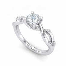 Gorgeous Solitaire Round Cut 1.75 Carat Natural Earth Mined Diamond Ring White Gold 14K