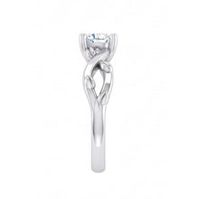 Gorgeous Solitaire Round Cut 1.75 Carat Natural Earth Mined Diamond Ring White Gold 14K