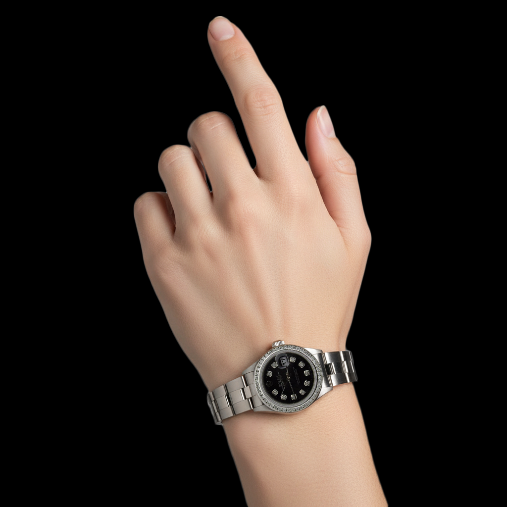 Gorgeous Date Just Rolex Ladies Watch Oyster Bracelet P2