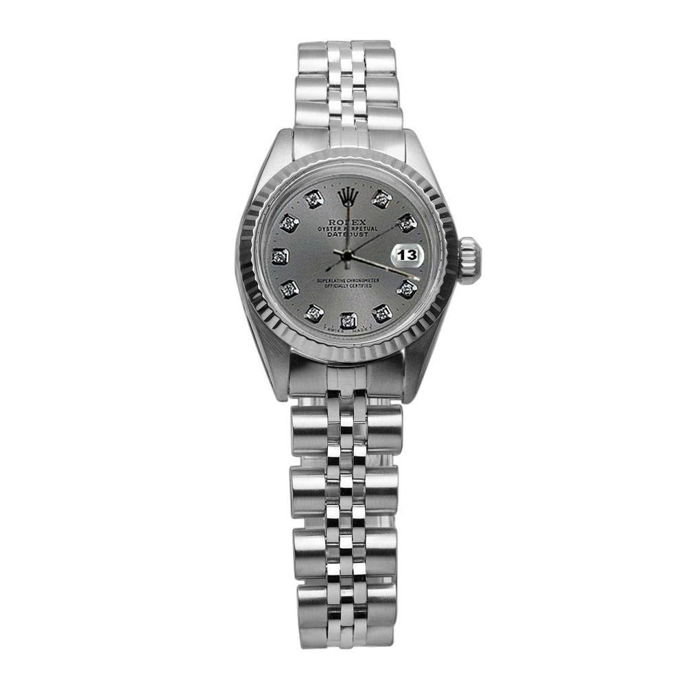 Gray Diamond Dial Rolex