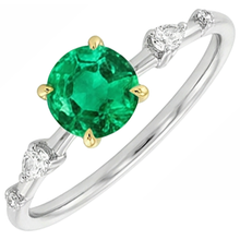 Premium Precious Stone Ring 2 ct – angle view