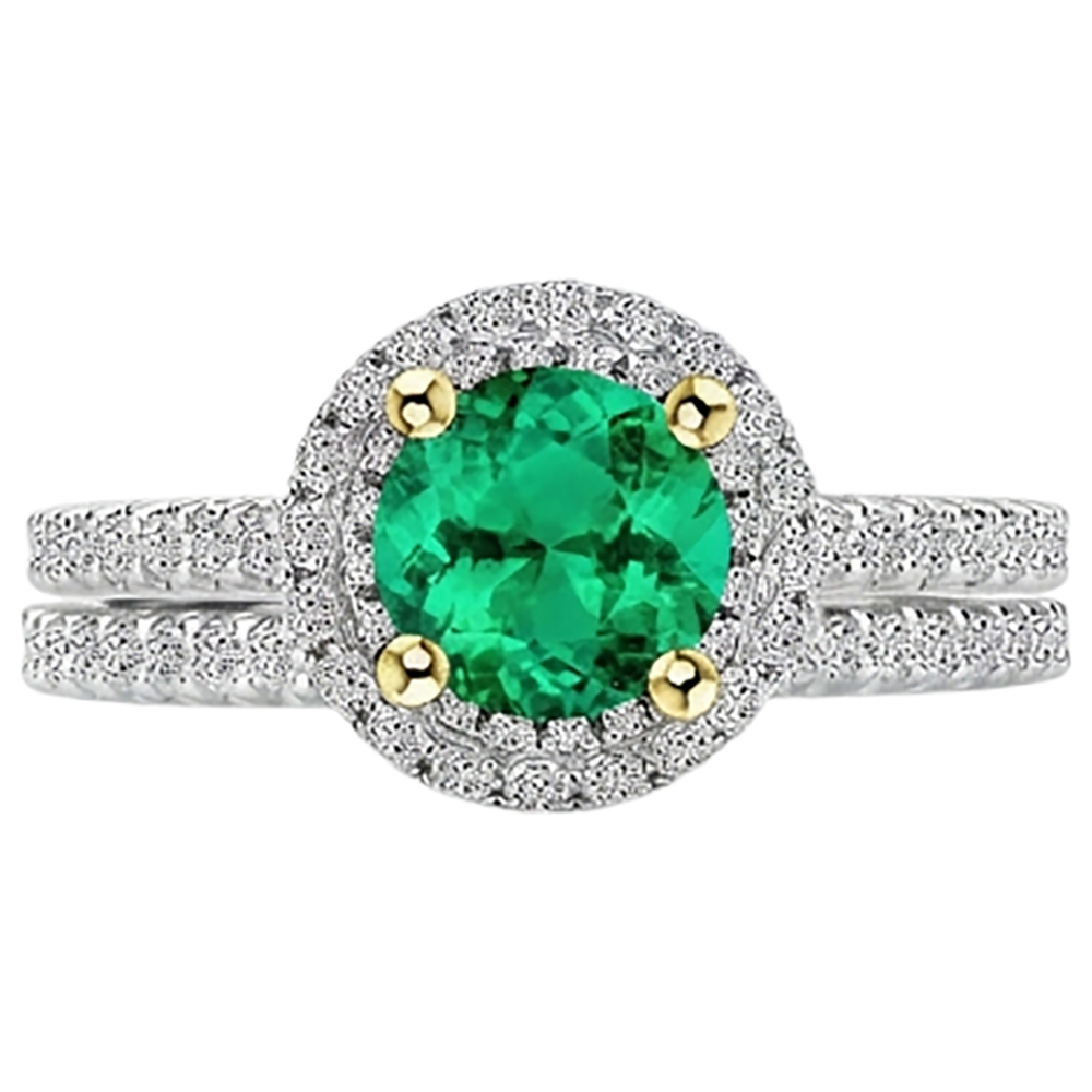 Elegant Gemstone Ring 2.50 ct – front view