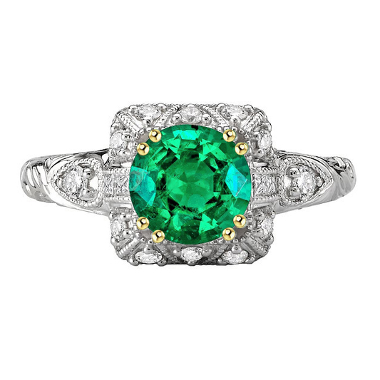 Bespoke Colored Stone Ring 3 ct – main view
