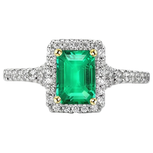 Fine Precious Stone Ring 2 ct – profile view