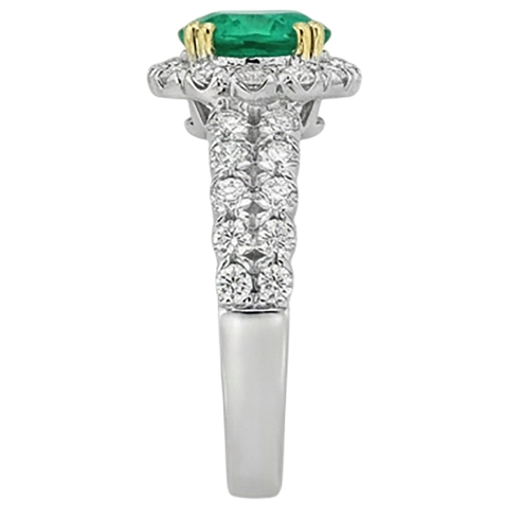 Brilliant Precious Stone Ring 3 ct – back view