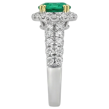 Brilliant Precious Stone Ring 3 ct – back view
