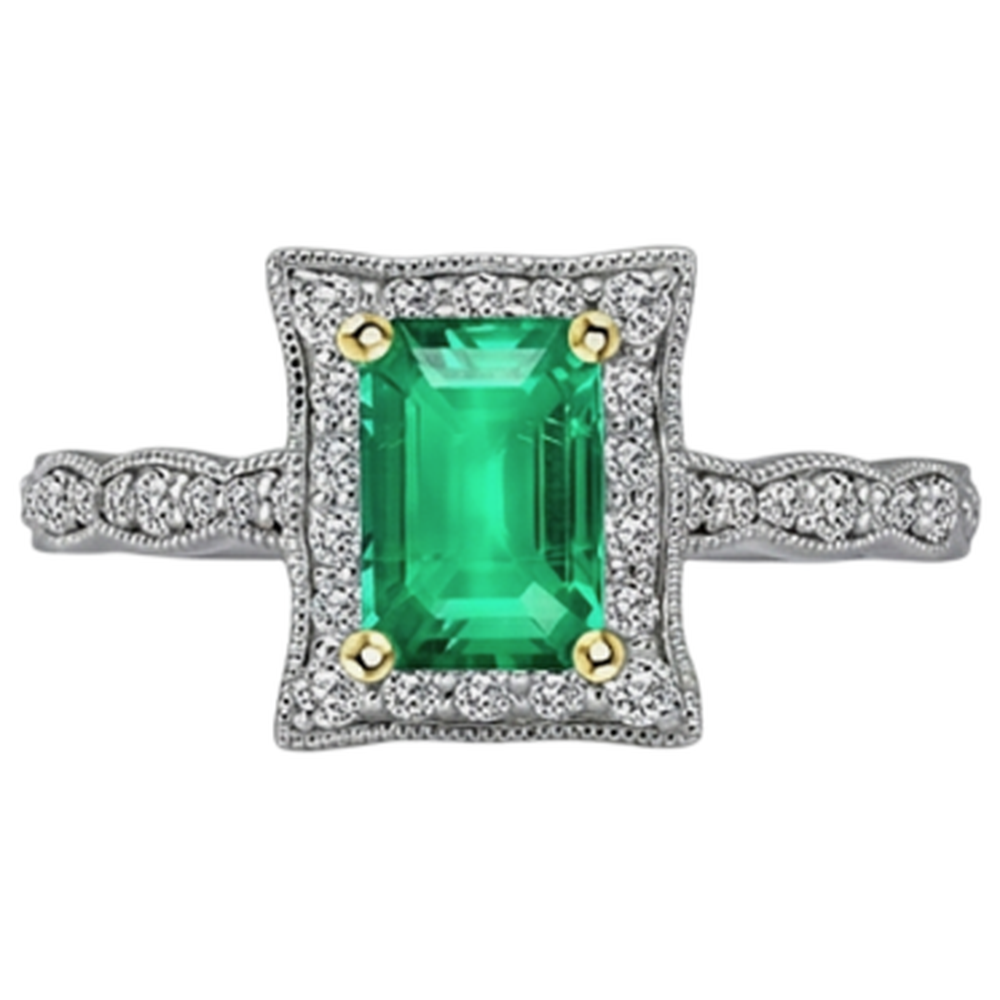 Brilliant Precious Stone Ring 2.50 ct – angle view