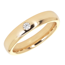 Gypsy Natural Earth Mined Diamond Band 0.25 Carats Yellow Gold 14K Men's Ring