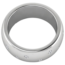 Gypsy Set Round Natural Earth Mined Diamond Band 0.90 Carats White Gold 14K Men's Ring