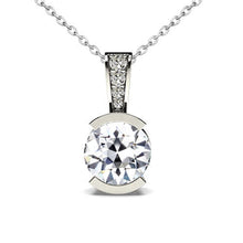 Brilliant Diamond Pendant Necklace 1 ct – main view