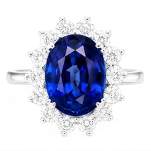 Halo Sapphire Ring
