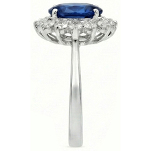 Halo Sapphire Ring