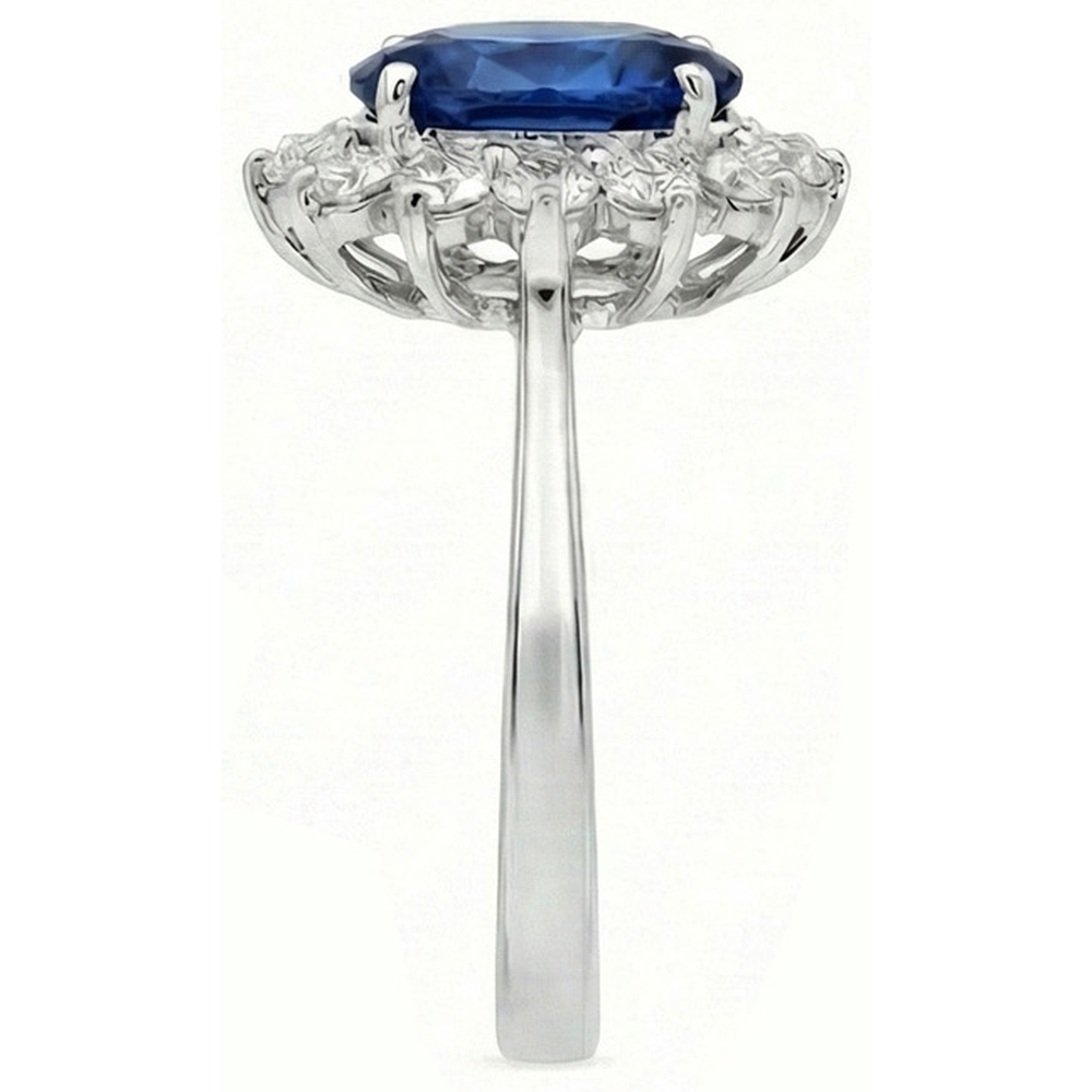 Halo Sapphire Ring