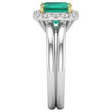Sophisticated Engagement Ring 2 ct – profile view