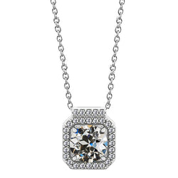 Artisan Fine Diamond Halo 1 ct – 14 Karat White Gold |