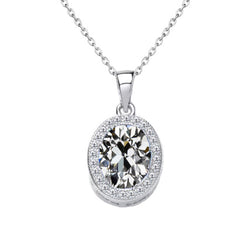 Luxurious 2.50-ct Diamond Drop Pendant