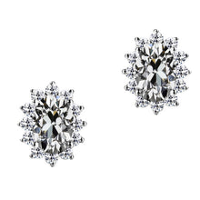 Brilliant Diamond Stud Earrings 7-ct 14K White Gold – main view