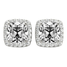 Natural Diamond Earrings 15 ct 14 Karat White Gold – main view