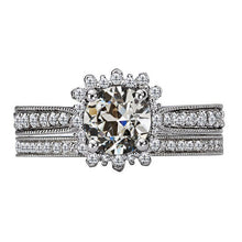 Luxury Halo Engagement Ring 3.50 ct – main view