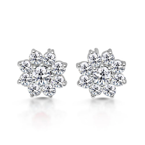 Luxury Brilliant Diamond Earrings 0.50 ct – main view