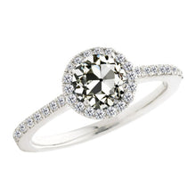 Premium Brilliant Diamond Halo Engagement Ring 1.50 ct – main view