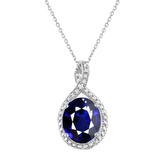 Artisan Precious Stone Pendant 2.50 ct – main view