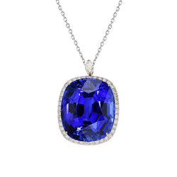 Handcrafted Blue Sapphire Gemstone Pendant 5 ct – HarryChadEnt