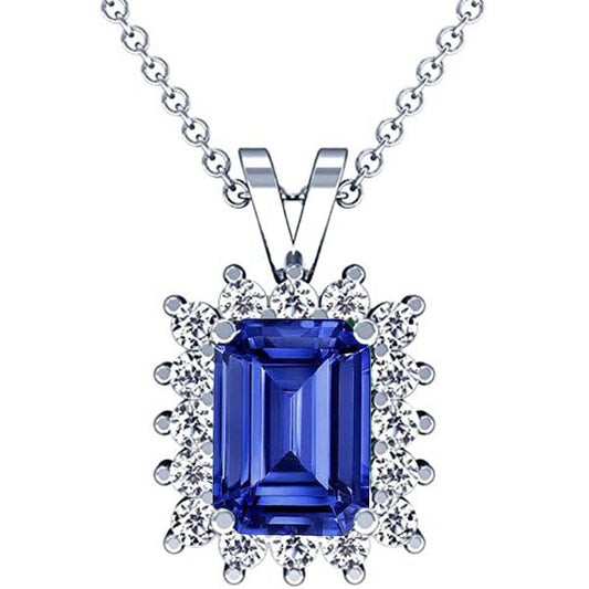 Brilliant Precious Stone Pendant 3.50 ct – main view