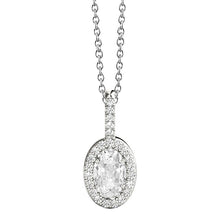 High-End Brilliant Diamond Pendant Necklace 1.50 ct – main view