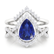 Handcrafted Cornflower Blue Sapphire Precious Stone Ring 3 ct |