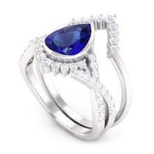 Handcrafted Cornflower Blue Sapphire Precious Stone Ring 3 ct |