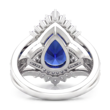 Handcrafted Cornflower Blue Sapphire Precious Stone Ring 3 ct |