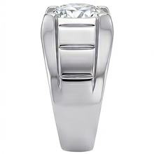 Natural Diamond Men's Ring 2 ct Round Cut F VS1 – 14K White Gold