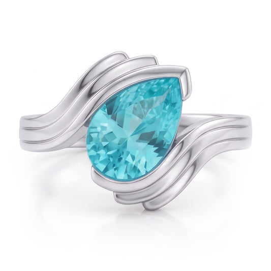 Handcrafted Gemstone Ring – Paraiba Tourmaline 2 ct by