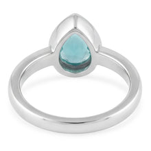 Handcrafted Neon Paraiba Colored Stone Ring 1.25 ct