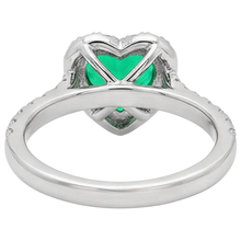 Artisan Colored Stone Ring 2 ct – back view
