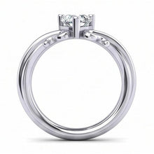 Heart Shape Solitaire 1.50 Ct Natural Earth Mined Diamond Wedding Ring White Gold 14K