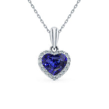 Real Blue Sapphire Precious Stone Pendant – main view