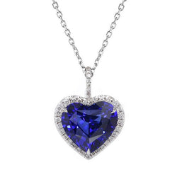 Handcrafted Blue Sapphire Gemstone Pendant 2.50 ct – HarryChadEnt