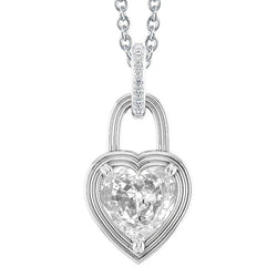 Handcrafted Brilliant Diamond Drop Pendant 4 ct from HarryChadEnt